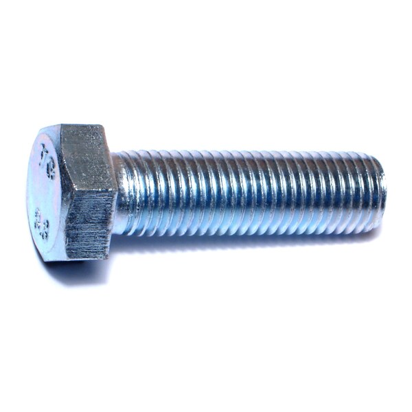 Midwest Fastener Class 8.8, M16-2.00 Hex Head Cap Screw, Zinc Plated Steel, 55 mm L, 10 PK 50509 - main